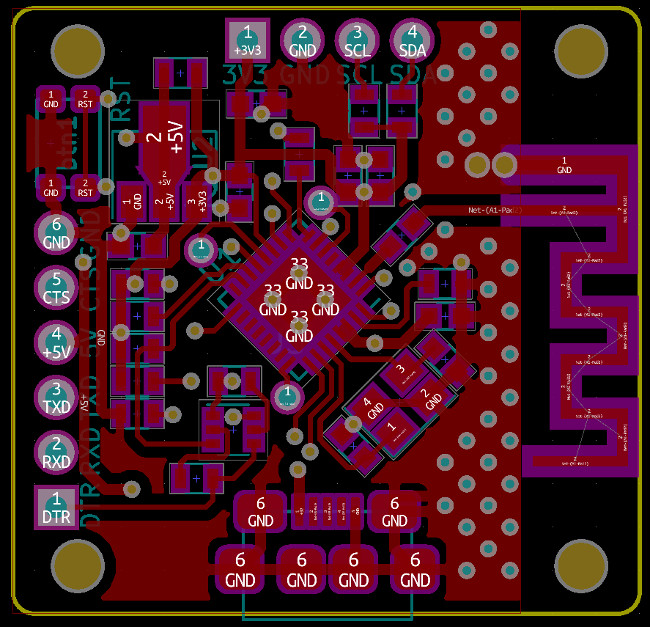 WiFi ESP8285 OLED Display Module from kilobyte on Tindie